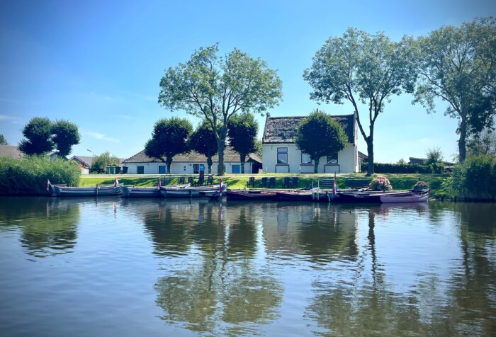 vertrekpunt Dammerweg WEESP de Vecht