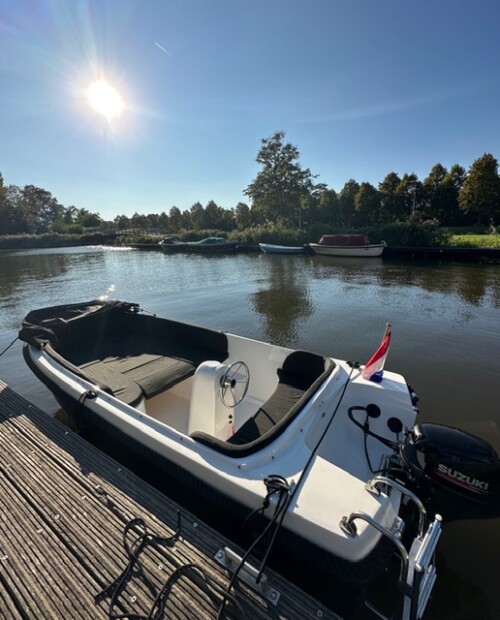 Sloep te huur Leiden